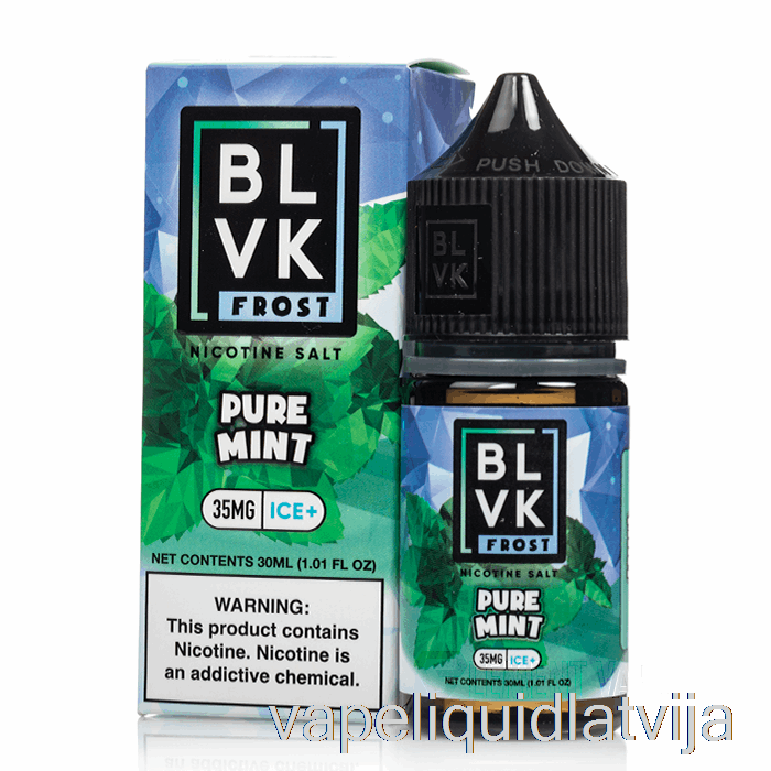 Tīra Piparmētra - Blvk Frost Salts - 30ml 35mg Vape šķidrums